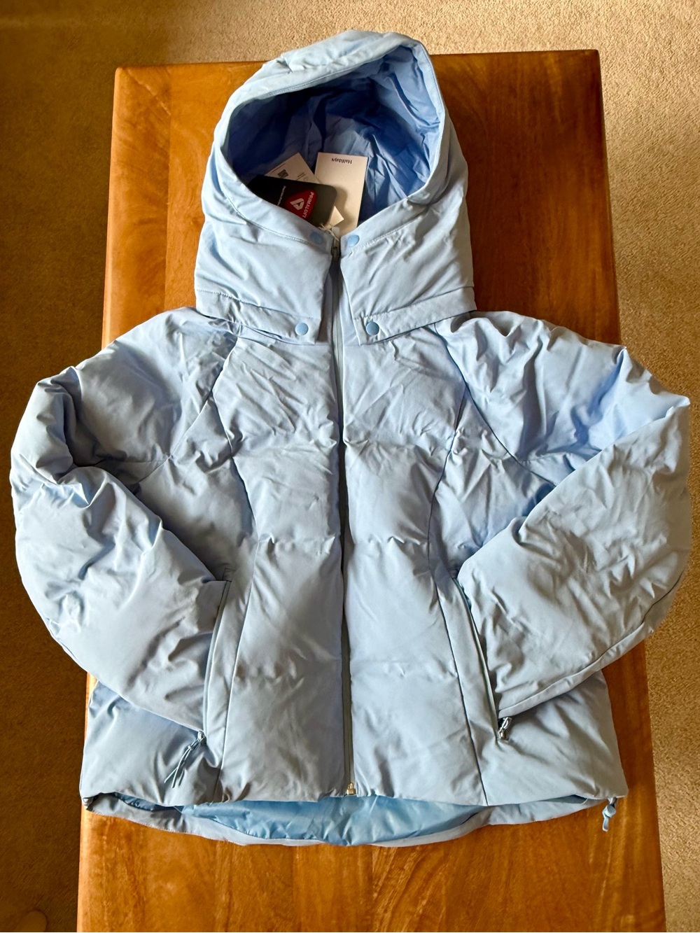 NWT Halfdays Georgie Puffer in Forget Me Not - New with Tags - Picture 10 of 11